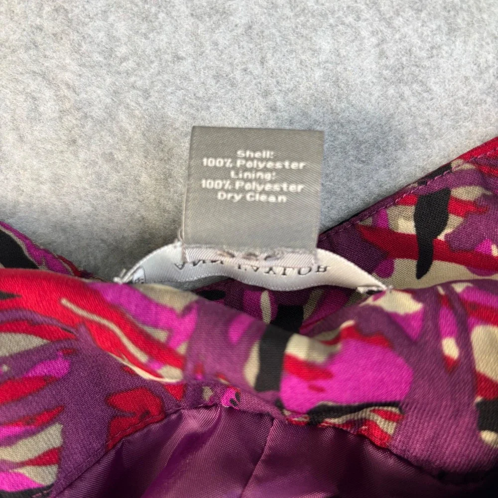 Ann Taylor Pencil Skirt Abstract Print Career Office Wear Size 6 - Picture 4 of 11